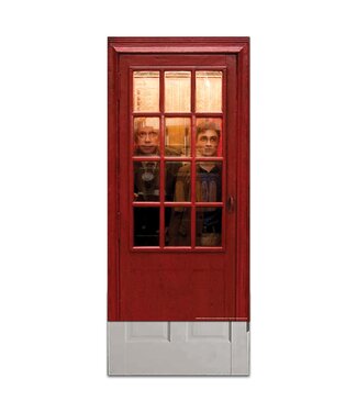 RUBIES TELEPHONE BOOTH DOOR COVER