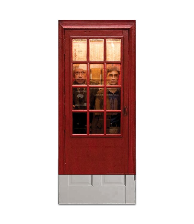 RUBIES TELEPHONE BOOTH DOOR COVER