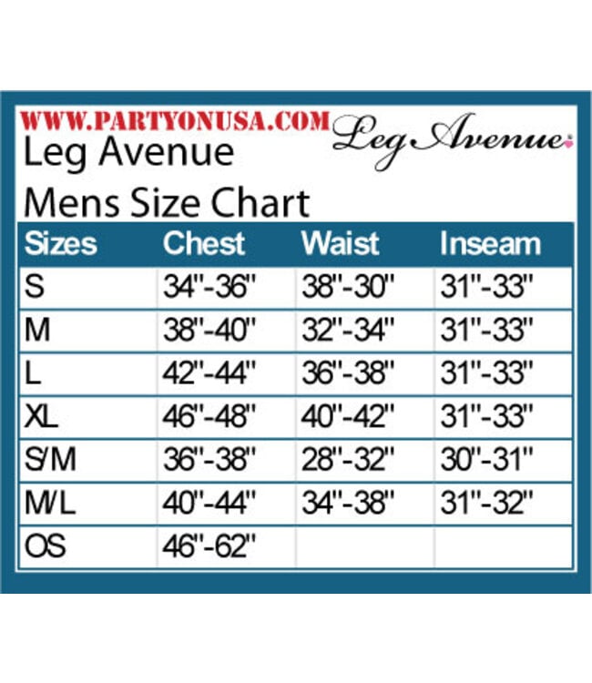 LEG AVENUE Beerfest Lederhosen - Men's