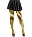 LEG AVENUE STRIPED TIGHTS BLACK/YELLOW
