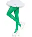 LEG AVENUE NYLON TIGHTS GREEN