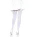 LEG AVENUE NYLON TIGHTS WHITE