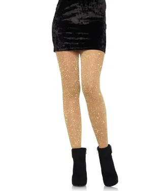 LEG AVENUE Lurex Tight Gold