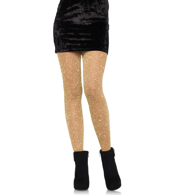 LEG AVENUE Lurex Tight Gold