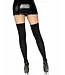 LEG AVENUE THIGH HI OPAQUE BLACK