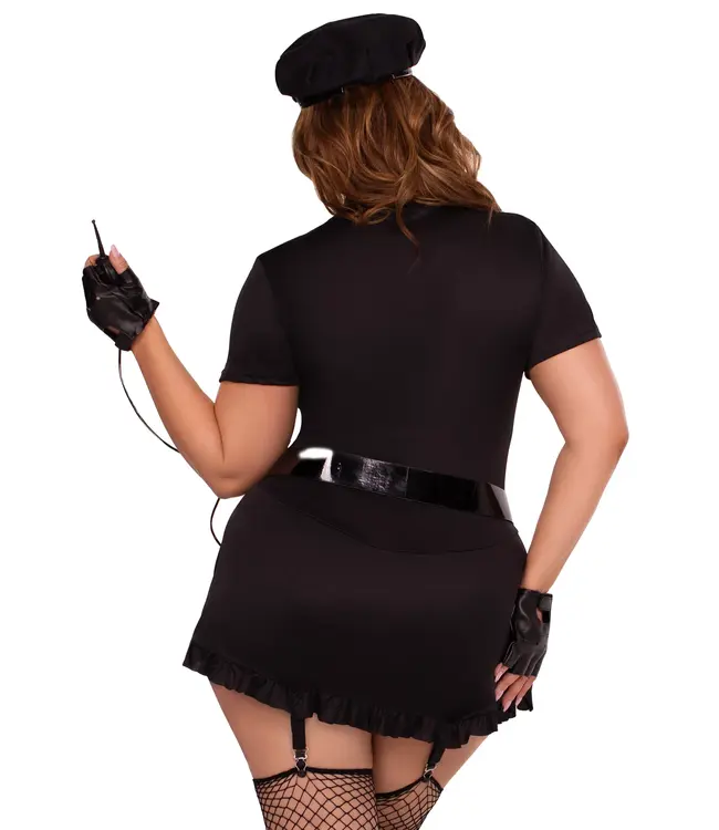 LEG AVENUE Plus Dirty Cop Costume