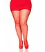 LEG AVENUE FISHNET PANTYHOSE RED