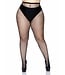 LEG AVENUE Risa Nylon Fishnet Tights BLACK