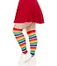 LEG AVENUE THIGH-HIGHS STRIPED RAINBOW PLUS