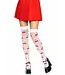LEG AVENUE THIGH-HIGHS POLKA DOT CHERRY