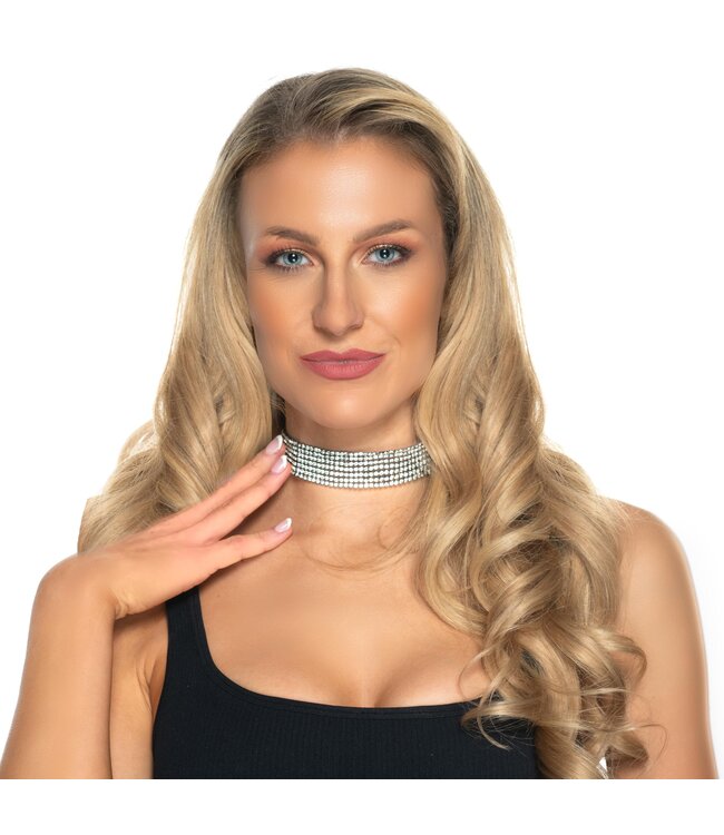 UNDERWRAPS RHINESTONE CHOKER