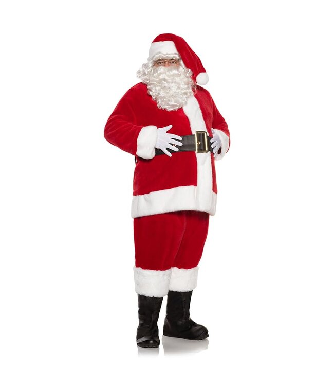 UNDERWRAPS PREMIERE GRADE PLUSH SANTA SUIT