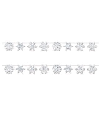 BEISTLE 7FT SNOWFLAKE STREAMERS