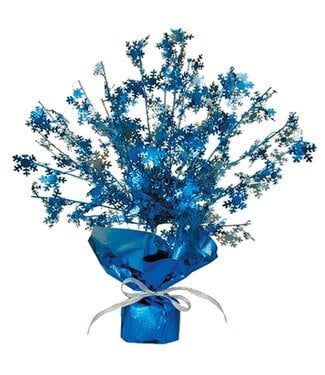 BEISTLE SNOWFLAKE GLEAM N BURST CENTERPIECE