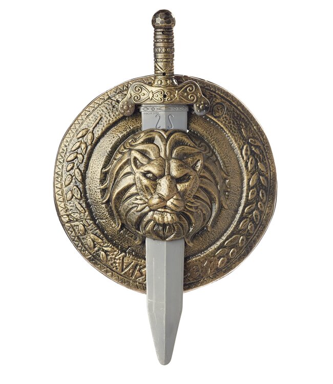CALIFORNIA COSTUMES GLADIATOR SWORD & SHIELD