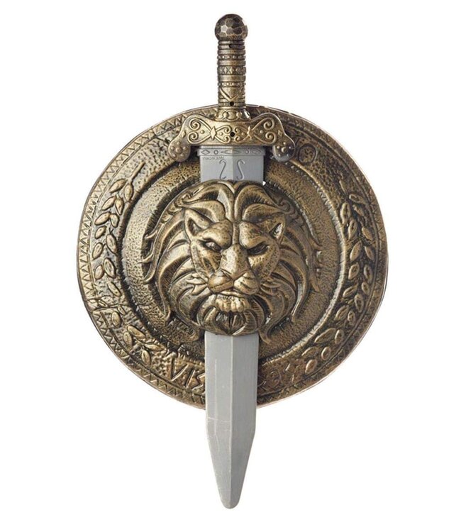 CALIFORNIA COSTUMES GLADIATOR SWORD & SHIELD