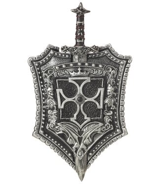 CALIFORNIA COSTUMES CRUSADER SWORD & SHIELD