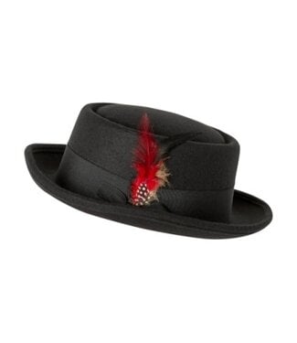 RUBIES PORK PIE HAT