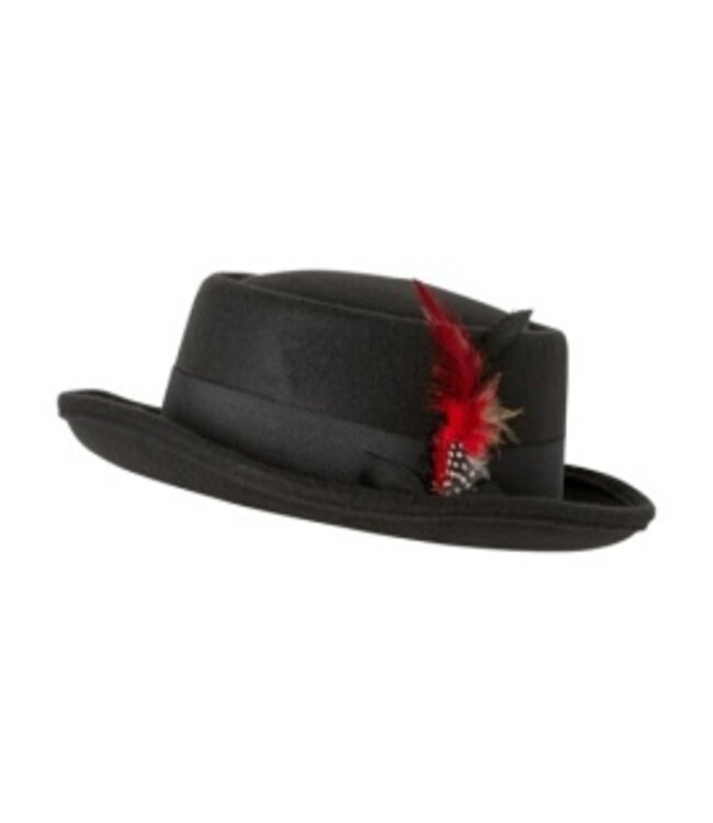RUBIES PORK PIE HAT
