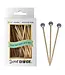 SWEET DIVIDE 3.5" Cocktail & Appetizer Party Picks - Silver Ball-40 Ct Pk