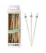 SWEET DIVIDE 6" Cocktail & Appetizer Party Picks - Silver Ball - 30 Ct Pk