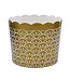 SWEET DIVIDE Large 5 oz Disposable Baking & Snack Cups - Gold - 20 Pk