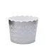 SWEET DIVIDE Small 3 oz Disposable Baking & Snack Cups - Silver - 20 Pk