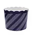 SWEET DIVIDE Large 5 oz Disposable Baking & Snack Cups - Blue - 20 Pk