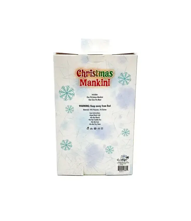 ISLAND DOGS Christmas Mankini