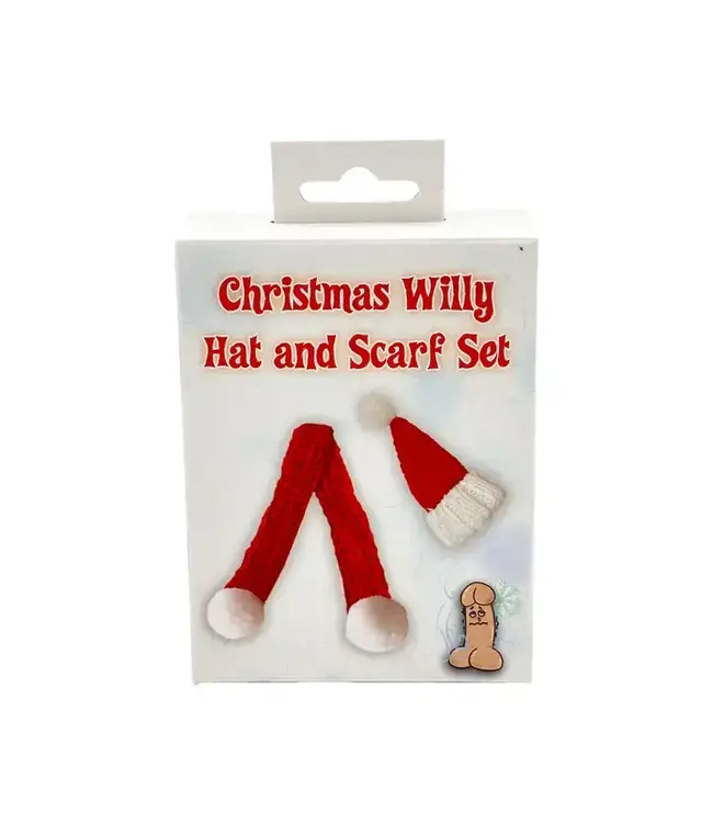 ISLAND DOGS Christmas Willy Hat & Scarf
