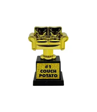 ISLAND DOGS #1 Couch Potato Trophy - Novelty Gag Award