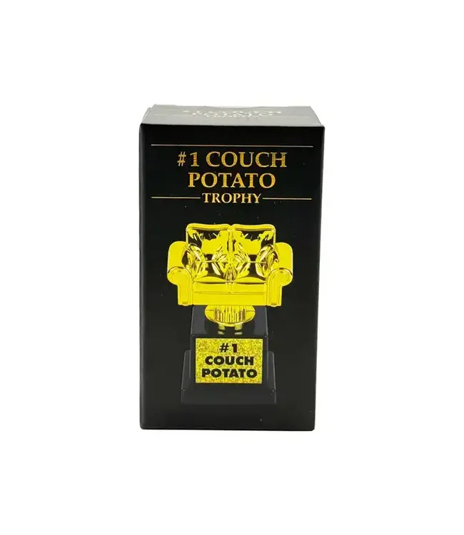 ISLAND DOGS #1 Couch Potato Trophy - Novelty Gag Award