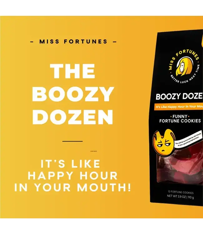 MISS FORTUNES The Boozy Dozen - It's Like Happy Hour in Your Mouth!