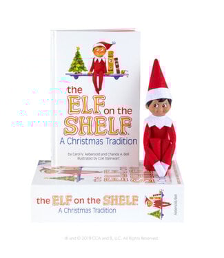The LumiStella Company The Elf on the Shelf® Girl Brown Eyes