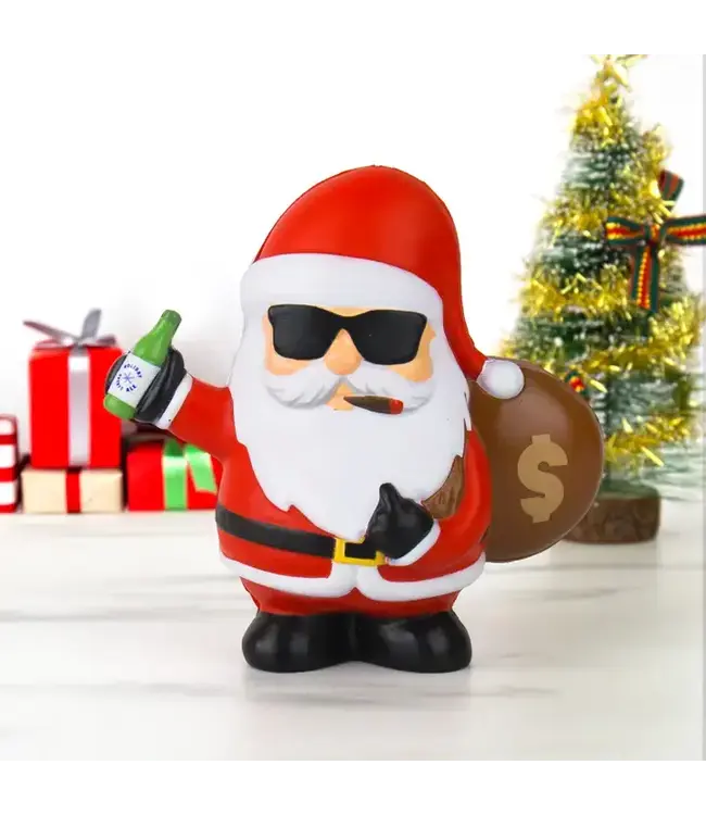 GIFT REPUBLIC Bad Santa Talking Stress Reliever