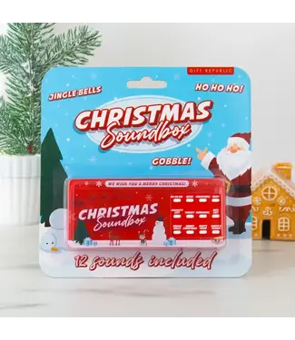 GIFT REPUBLIC Christmas Soundbox