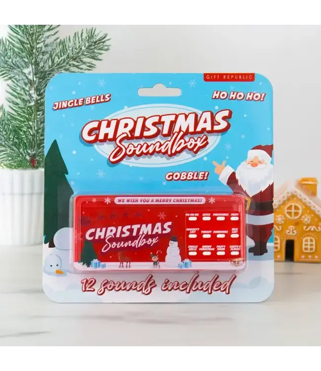 GIFT REPUBLIC Christmas Soundbox