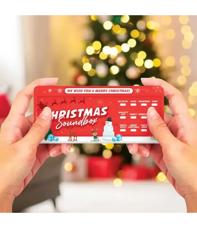 GIFT REPUBLIC Christmas Soundbox