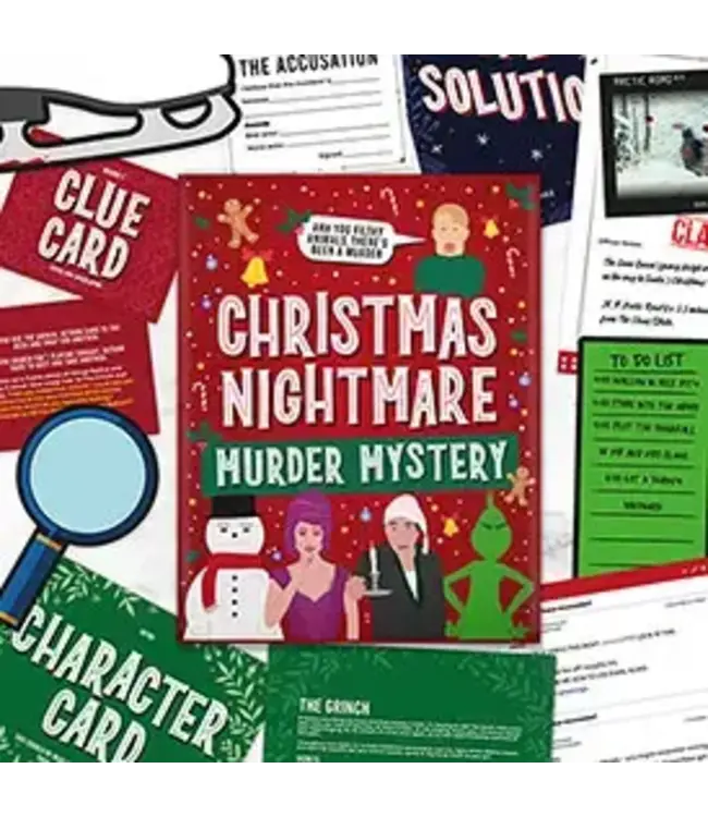 GIFT REPUBLIC Christmas Nightmare Murder Mystery