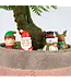 GIFT REPUBLIC Festive Plant Markers, Festive Gnomes - 4 Count