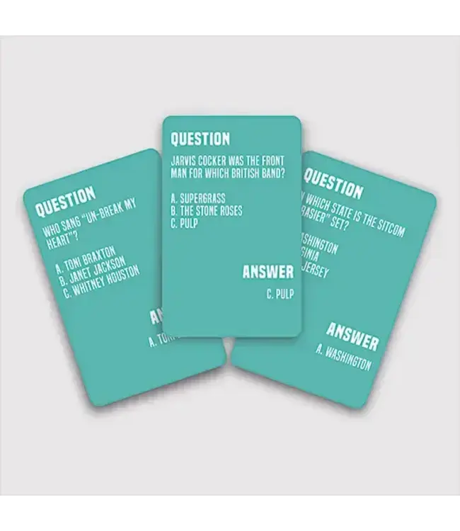 GIFT REPUBLIC Totally 90s Trivia