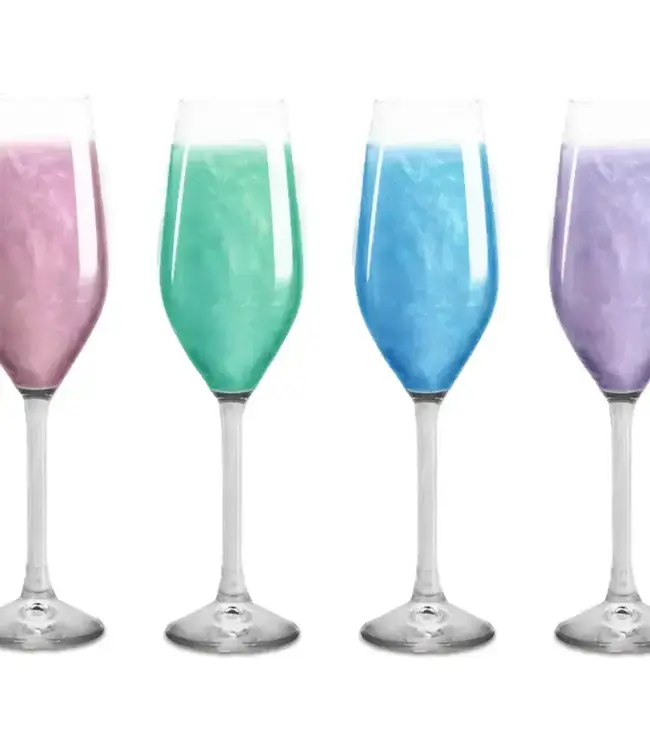 THE GLITTER LAB Glow Drink Glitter Bombs For Cocktails, Mocktails & Bubbly