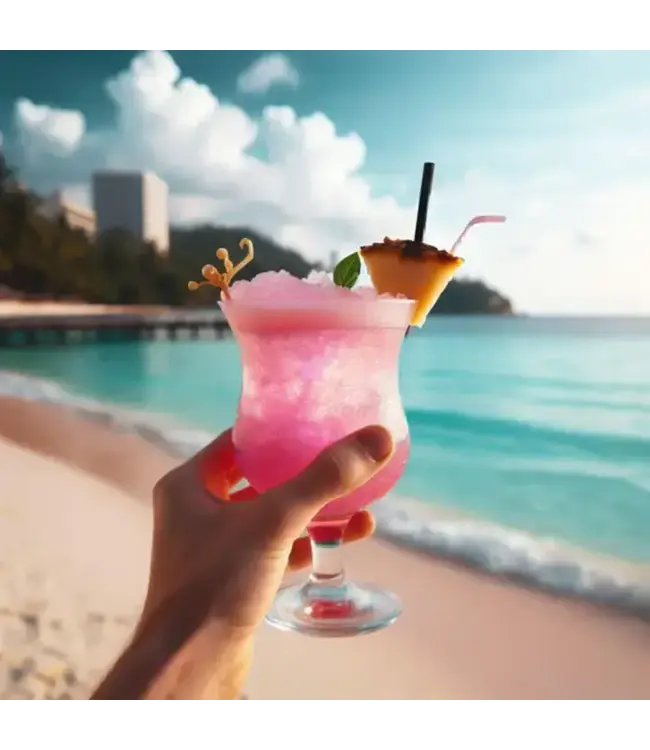 THE GLITTER LAB Pink Drink Glitter Bombs For Cocktails, Mocktails & Bubbly