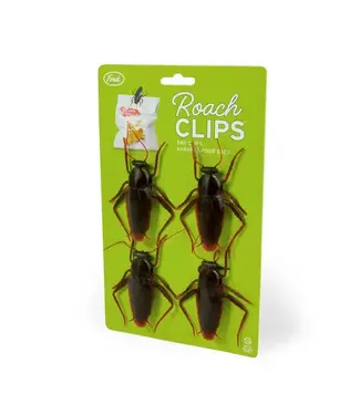 FRED & FRIENDS Roach Clips - Bag Clips- Set of 4