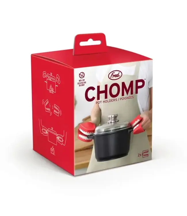 FRED & FRIENDS Chomp! - Pot Holders - Chattering Teeth