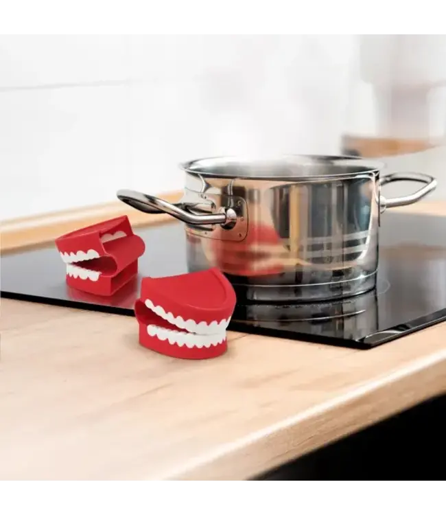 FRED & FRIENDS Chomp! - Pot Holders - Chattering Teeth