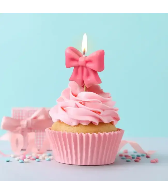 FRED & FRIENDS Wrap Party Bow Candles, Set of 5