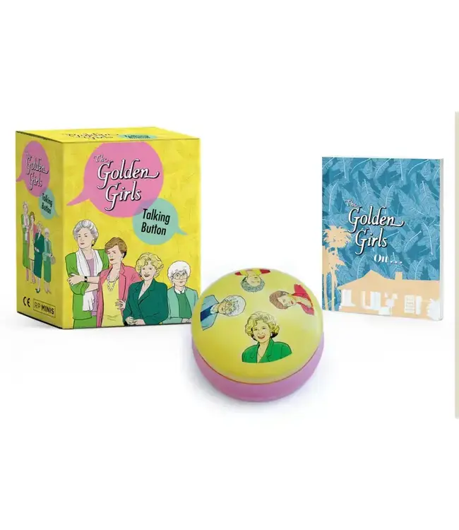 HACHETTE BOOK GROUP Golden Girls: Talking Button