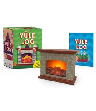HACHETTE BOOK GROUP Mini Yule Log: with Crackling Sound!