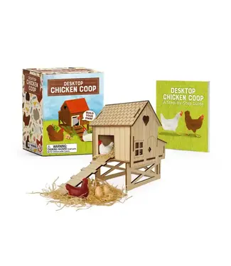 HACHETTE BOOK GROUP Desktop Chicken Coop: Build Your Own!